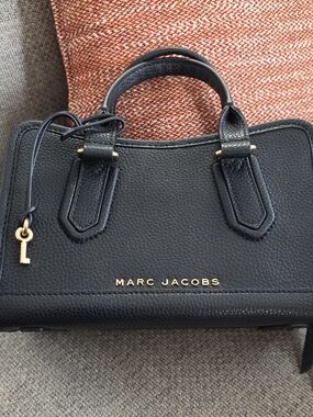 Marc Jacobs Black Leather Satchel
